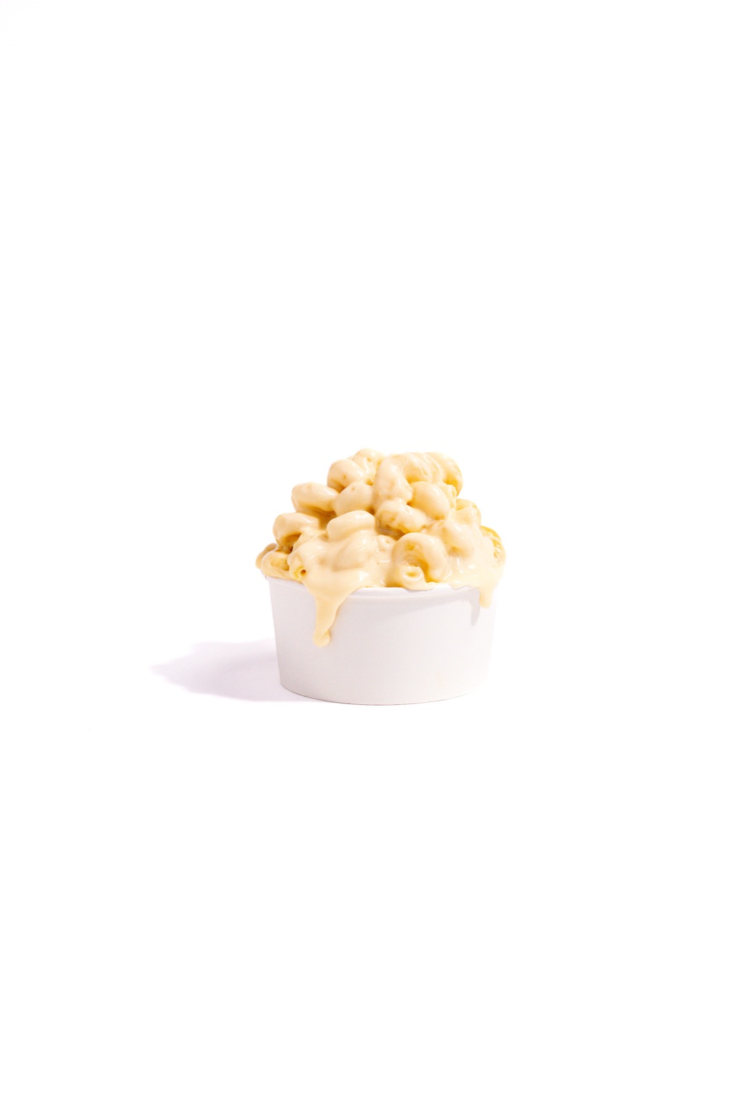 Birdcode mac and cheese on white